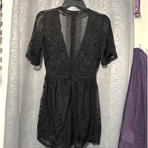 The Vintage Shop romper size small black